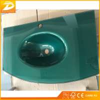 Green Colored Modern Designs Stainless Steel Commercial Wholesale Wash Hand Basin